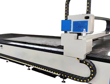 Single platform laser cutting machine